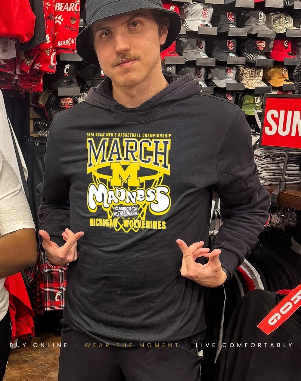 Michigan Wolverines 2026 NCAA Men’s Basketball Tournament March Madness shirt