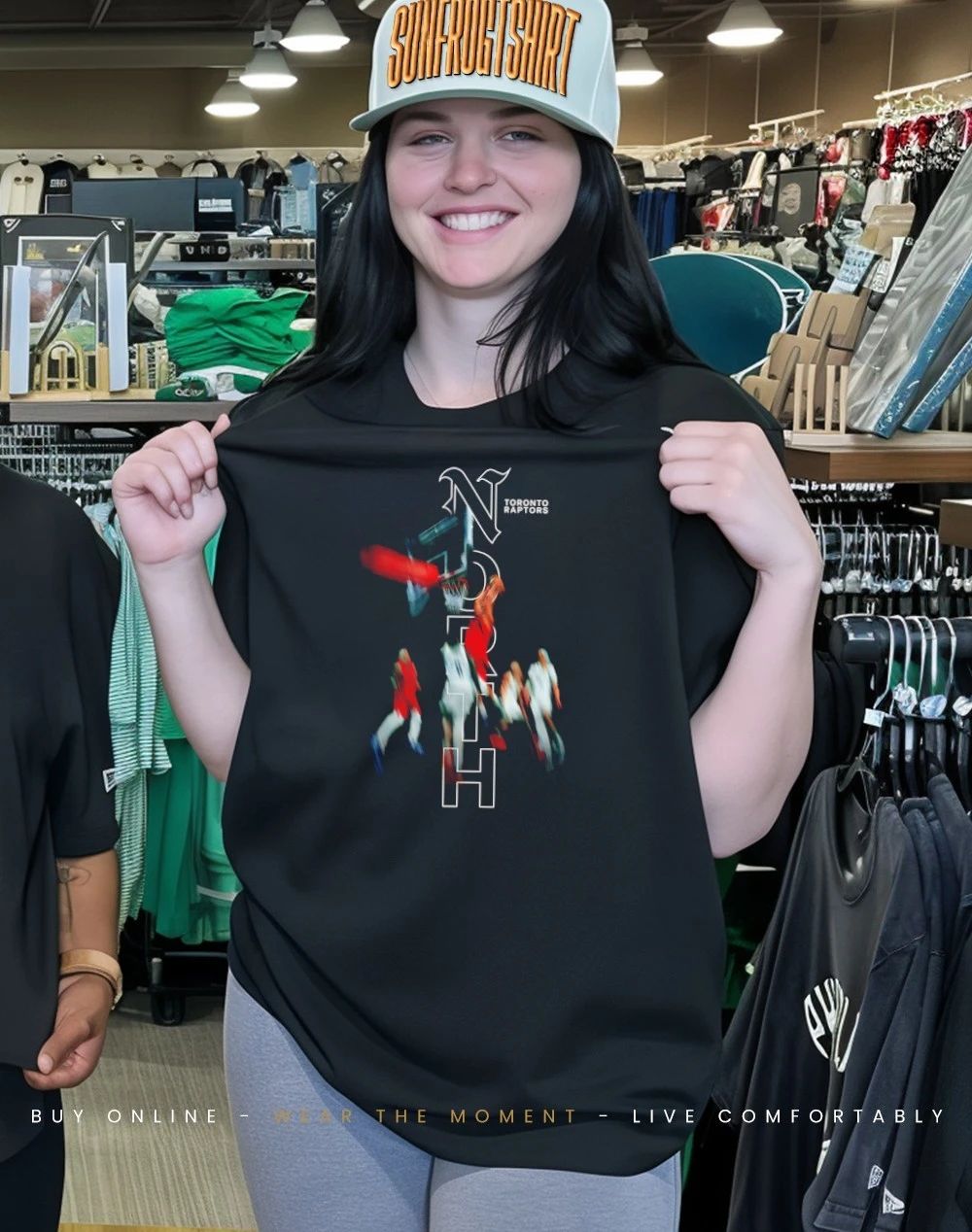 Toronto Raptors Luxe Signature North graphic shirt
