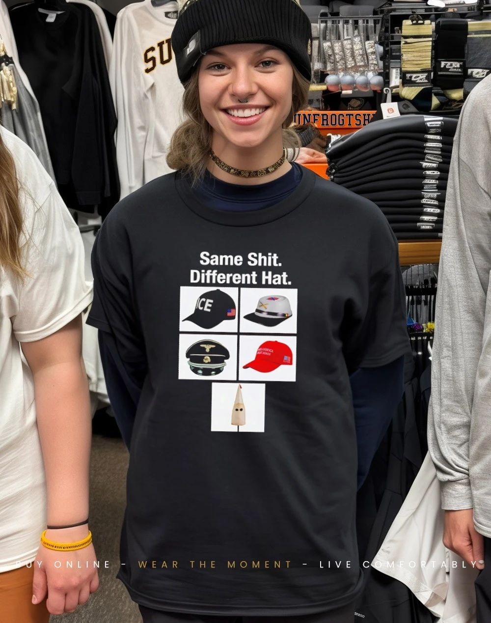 Same hat Same story Different names you know the rest shirt