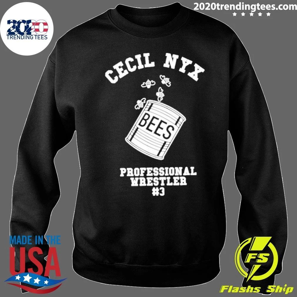 Cecil Nyx Bees Professional Wrestler Shirt