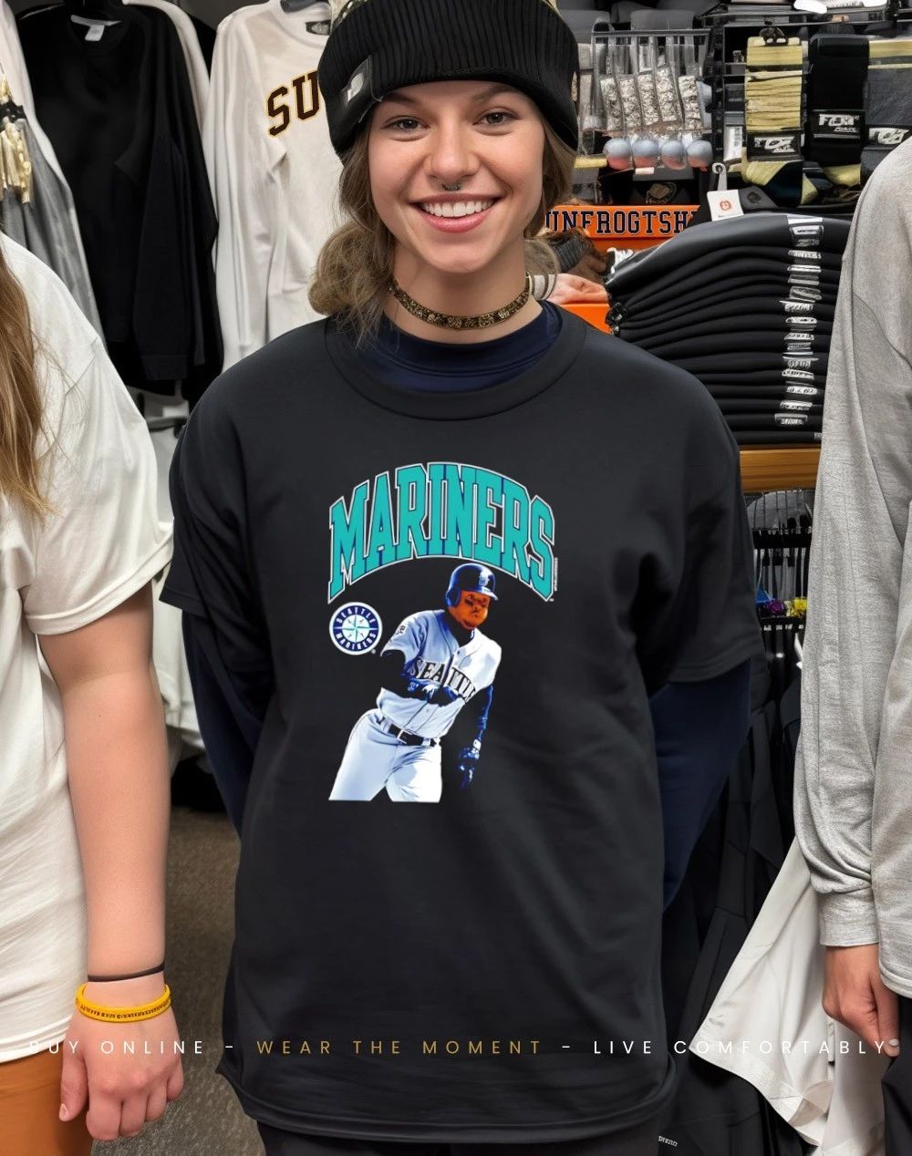 Ken Griffey Jr. Seattle Mariners Photo Arch Player shirt
