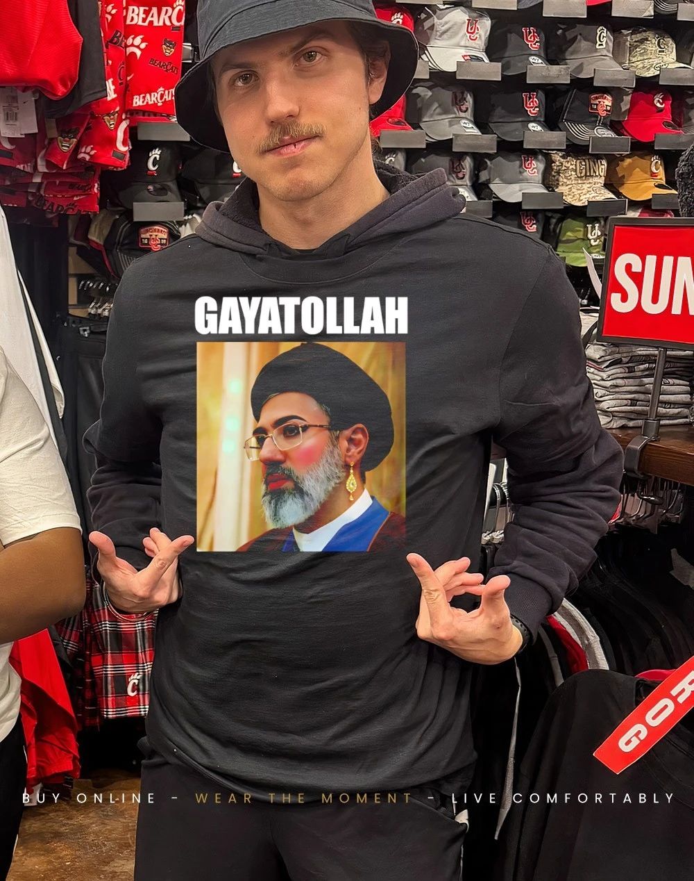 Mojtaba Khamenei Gayatollah gay meme shirt
