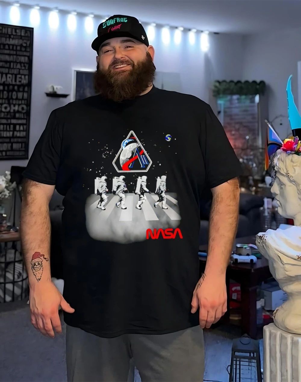 Artemis 2 Nasa Astronaut Abbey Road shirt