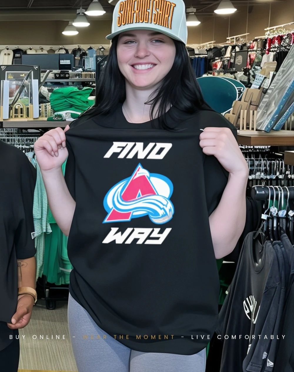 Colorado Avalanche find a way shirt