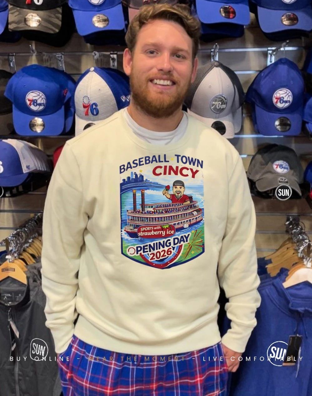Cincinnati Reds Baseball Town 2026 Opening Day shirt