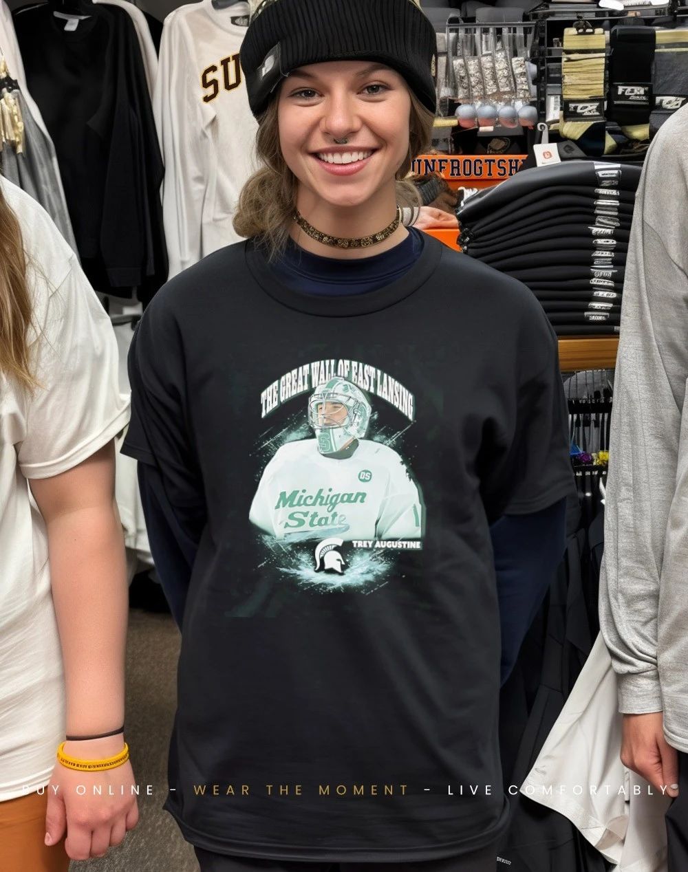 Trey Augustine Michigan State Spartans The Green Of East Lansing FF26 shirt