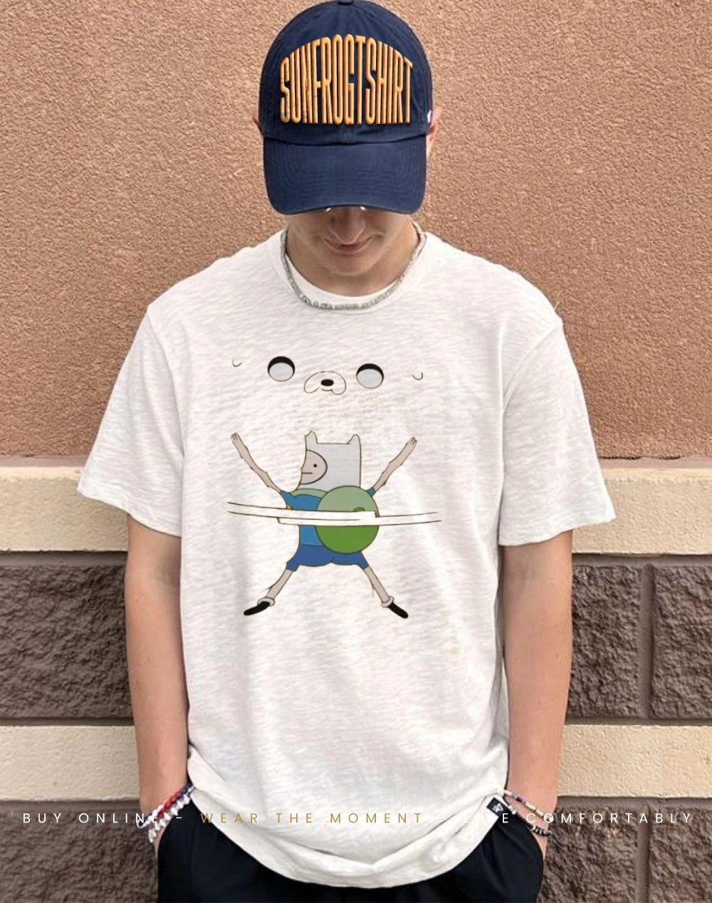 Finn The Human Hug Boobs shirt
