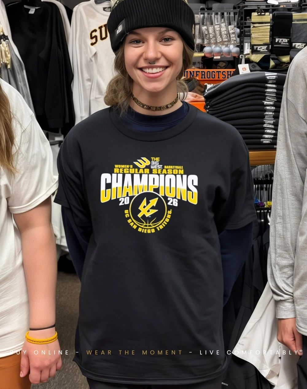 Uc San Diego Tritons Women’s Basketball Champs 2026 shirt