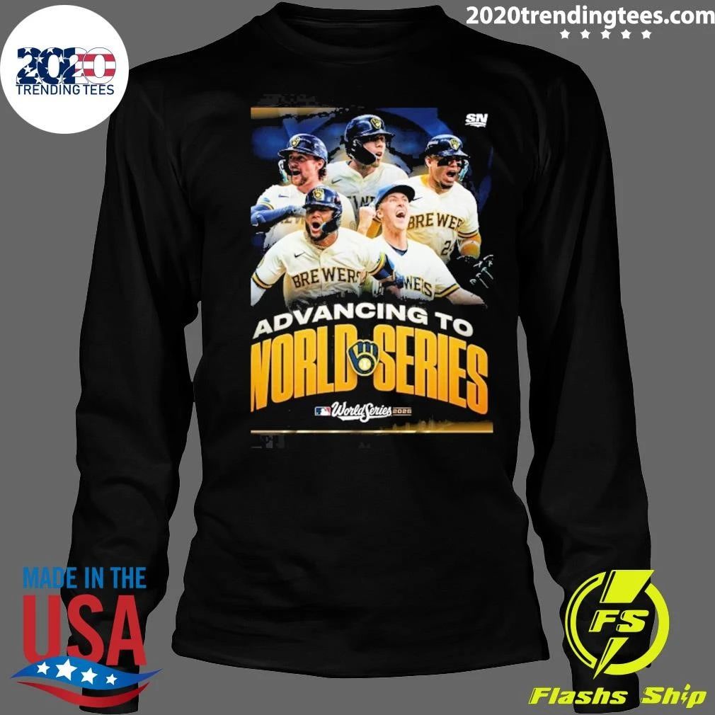 Sportsnet Milwaukee Brewers Advancing To World Series 2026 Baseball Championship Fan Celebration Shirt
