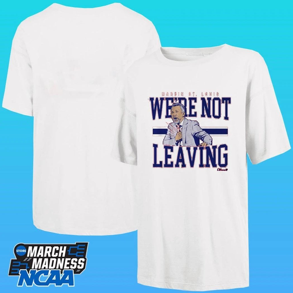 Martin St. Louis We’re Not Leaving Shirt