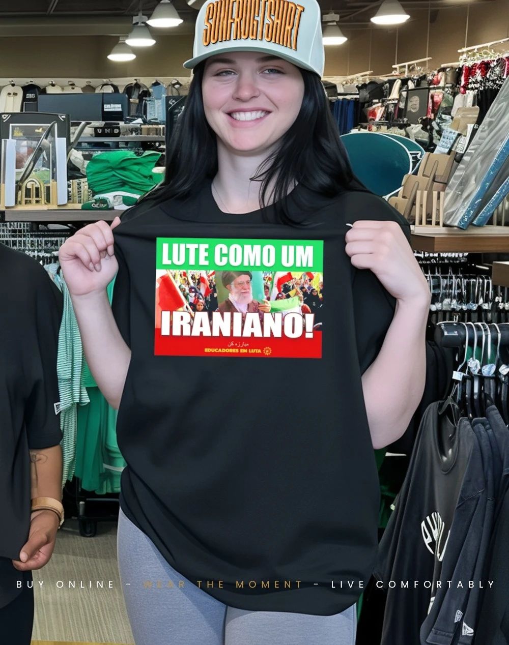 Lute Como Um Iraniano shirt