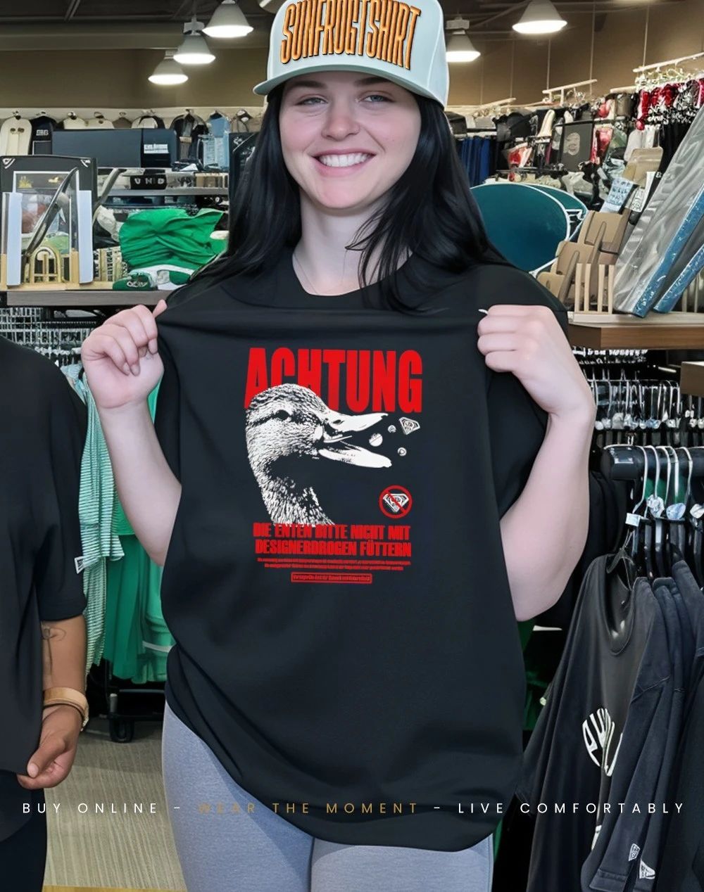 Actung Die Enten bitte nicht mit shirt