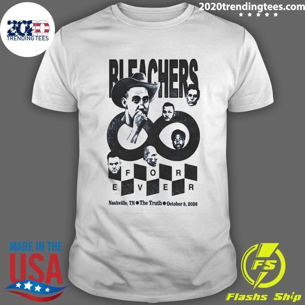 Bleachers Nashville TN Tour On October 8 2026 Shirt
