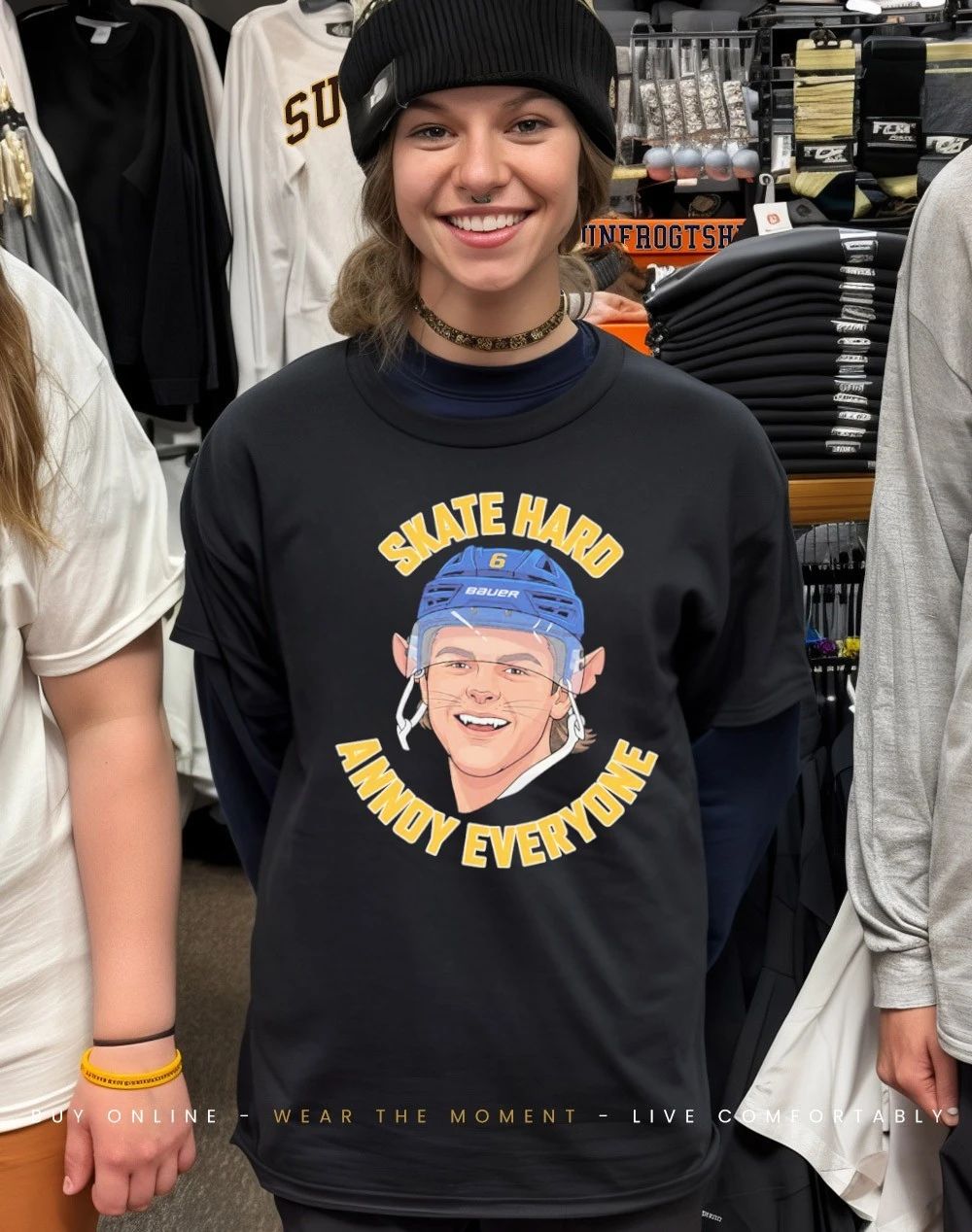 Zach Benson skate hard Annoy Everyone shirt