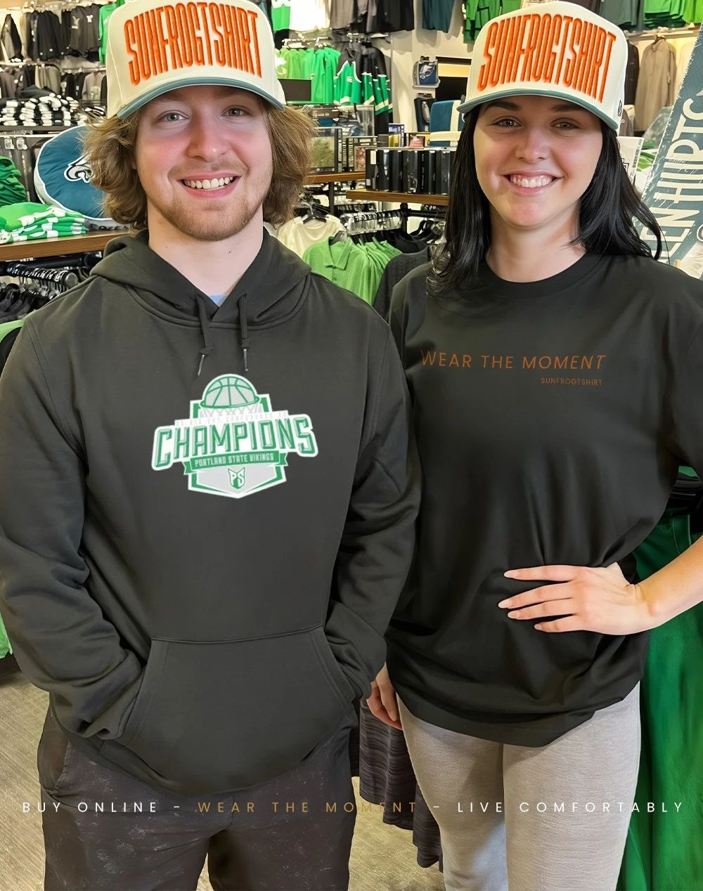 Portland State Vikings Men’s Basketball 25 Big Sky Conference Champions shirt