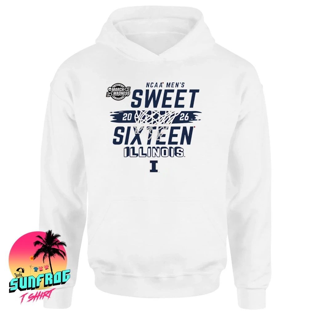 Illinois Fighting Illini 2026 NCAA March Madness Sweet 16 Bound Net shirt