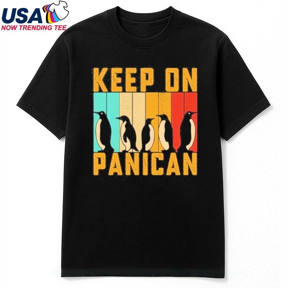 Retro Keep On Panican Anti Trump Shirt