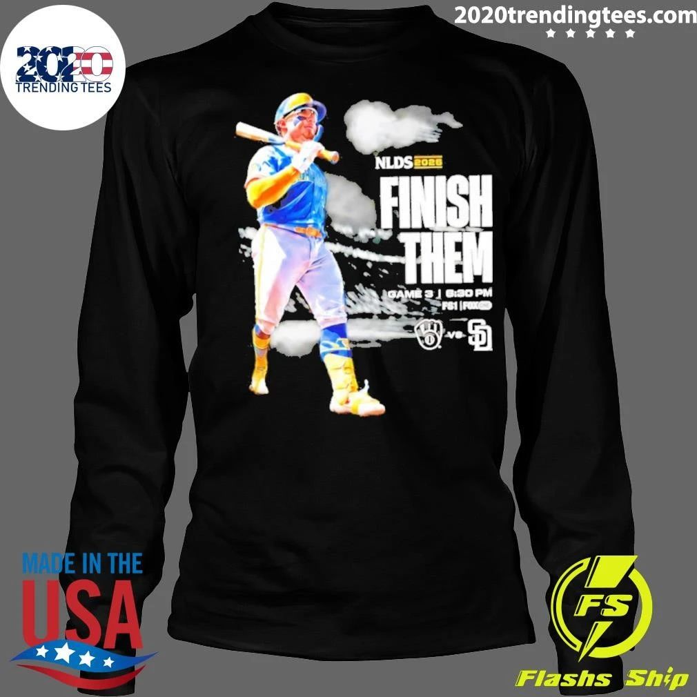 Milwaukee Brewers Finish Them Game 3 Nlds 2026 Shirt