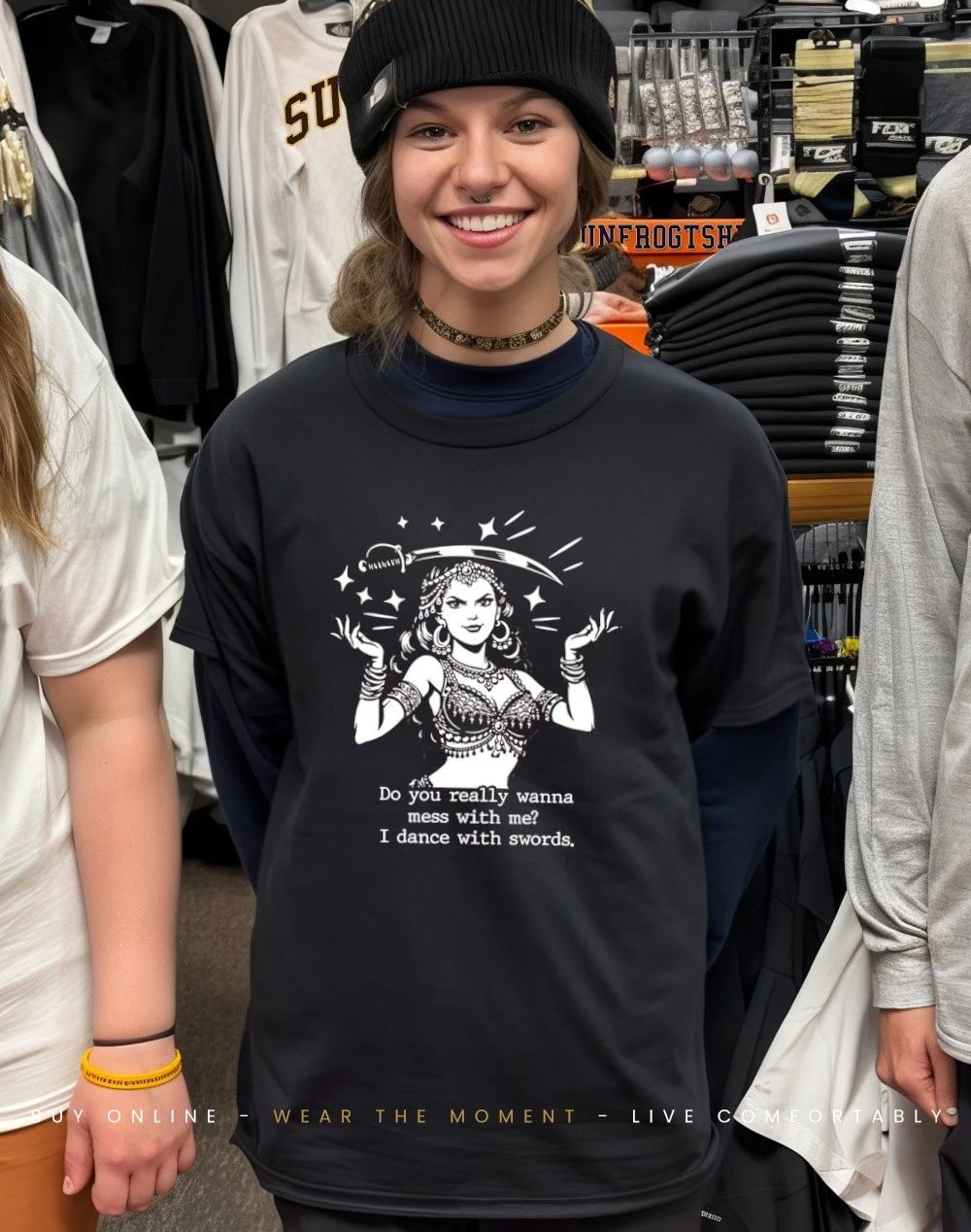 Do You Really Wanna Mess With Me I Dance With Swords Shirt