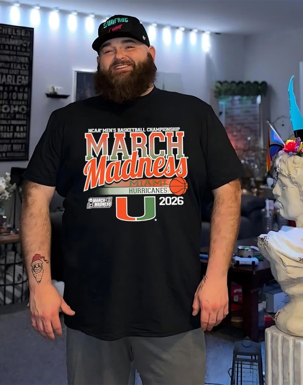 Miami Men’s Basketball 2026 March Madness Bound shirt