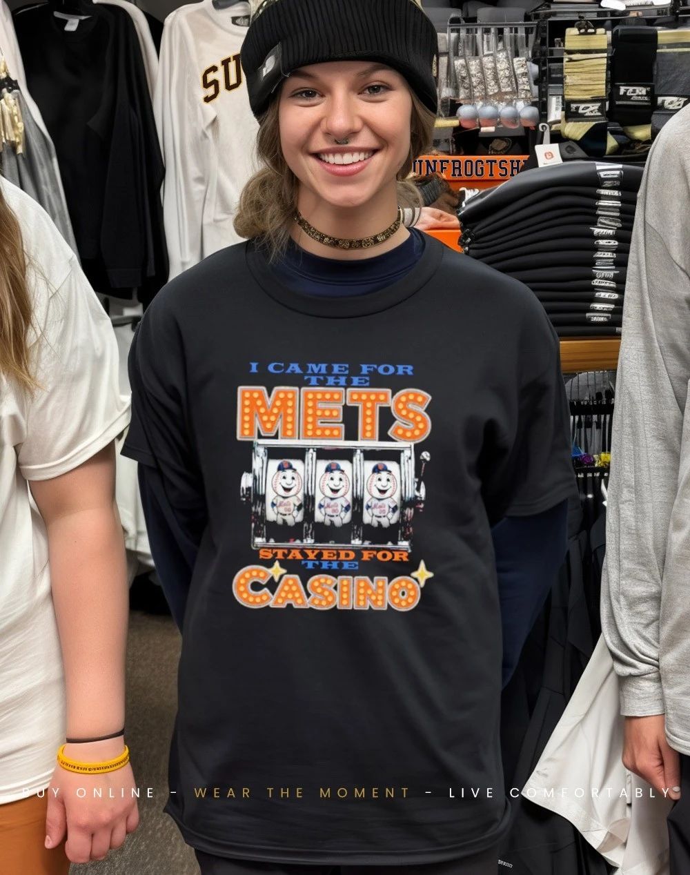 I came for the Mets stayed for the Casino shirt