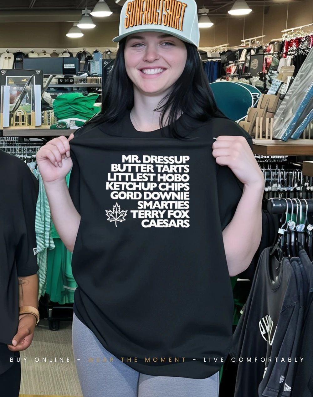Mr dressup butter tarts littlest hobo ketchup chips gord downie shirt