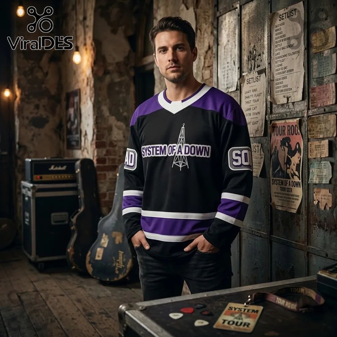 System of a Down Signature Edition Hockey Jersey