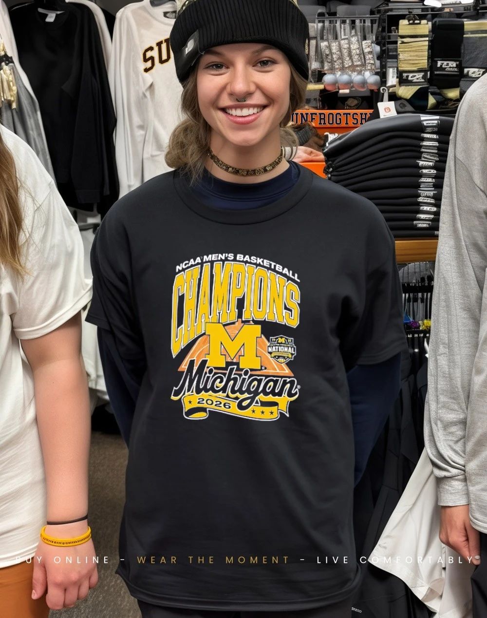 Michigan Wolverines Winning The 2026 National Champions Today shirt