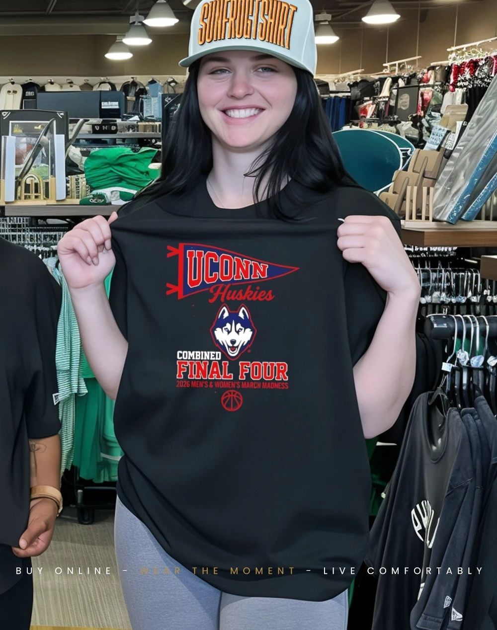 Uconn Huskies Combined Final Four 2026 Men’s and Women’s March Madness shirt
