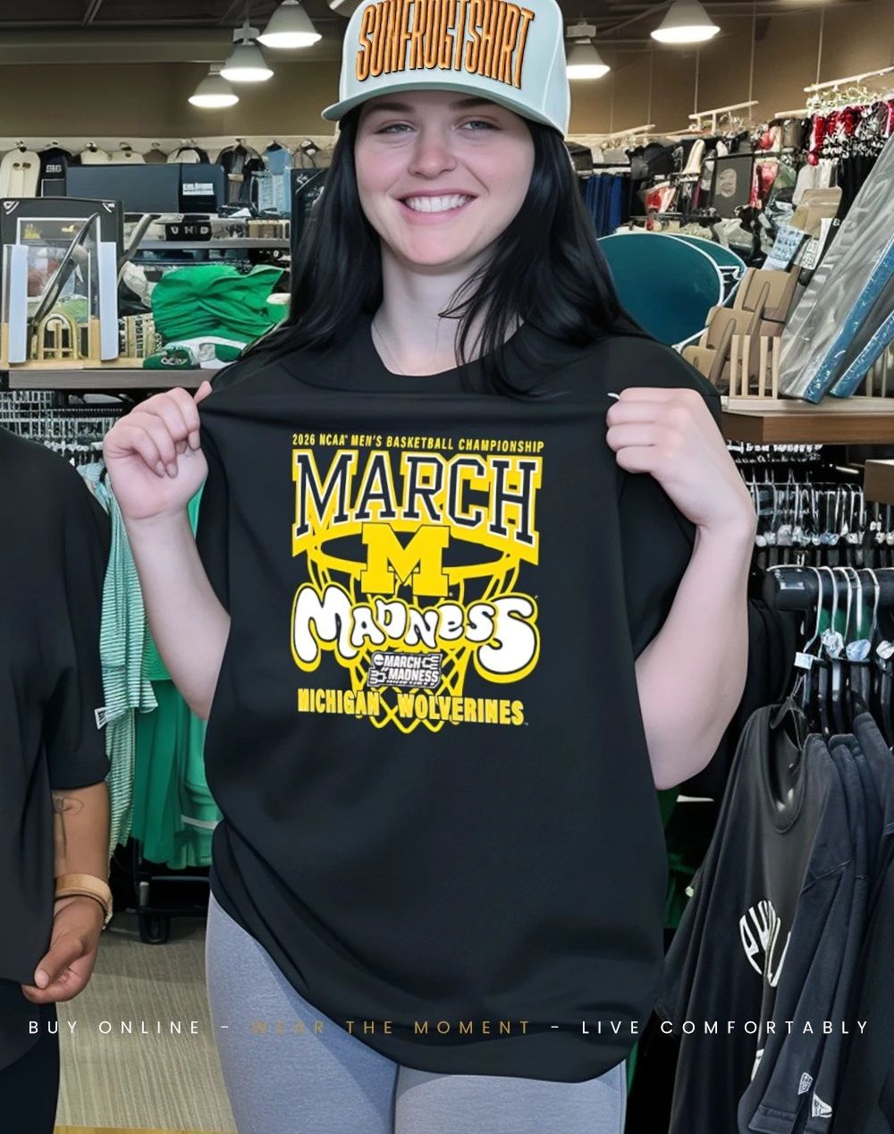 Michigan Wolverines 2026 NCAA Men’s Basketball Tournament March Madness shirt