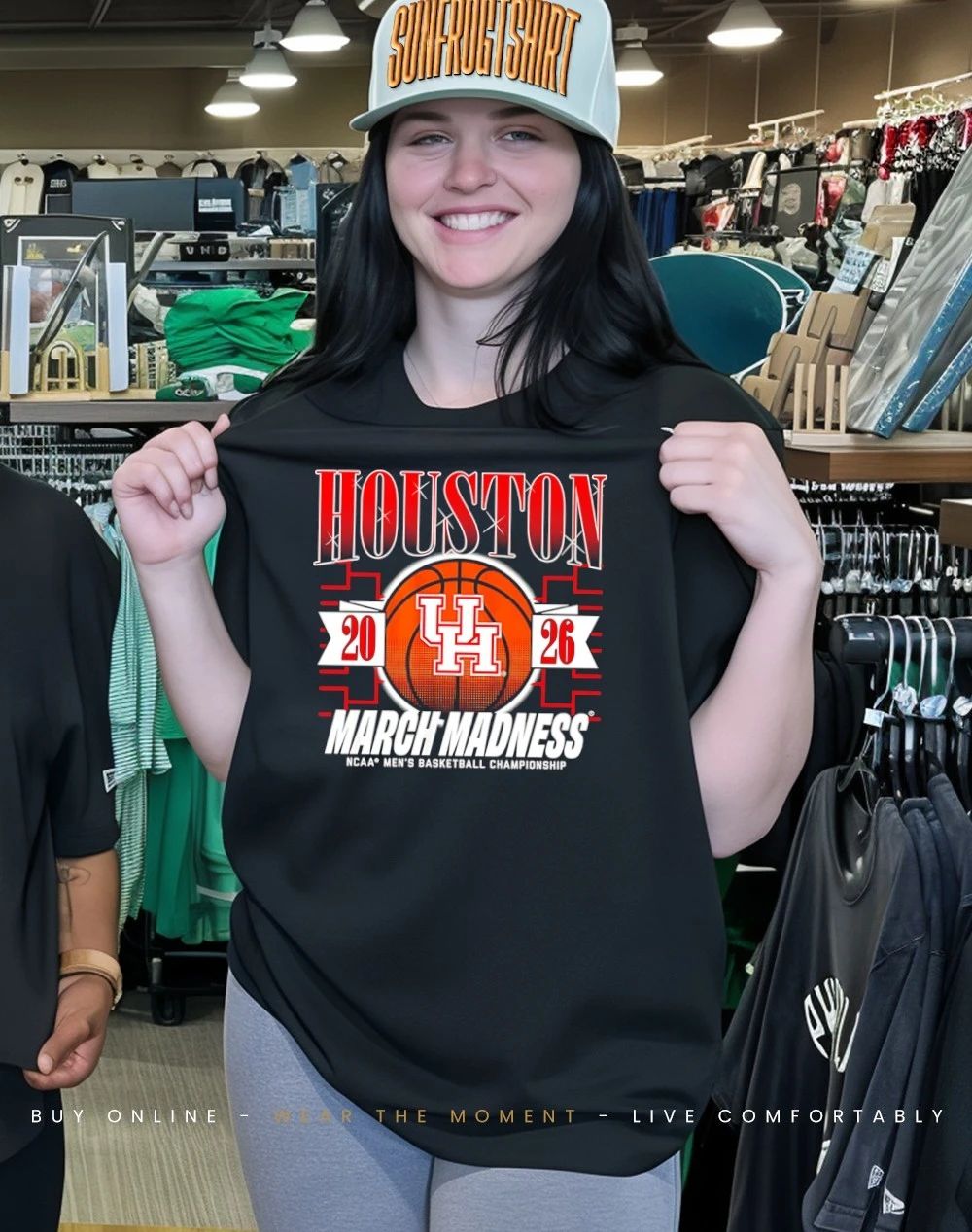 Houston Cougars MBB 2026 March Madness logo shirt