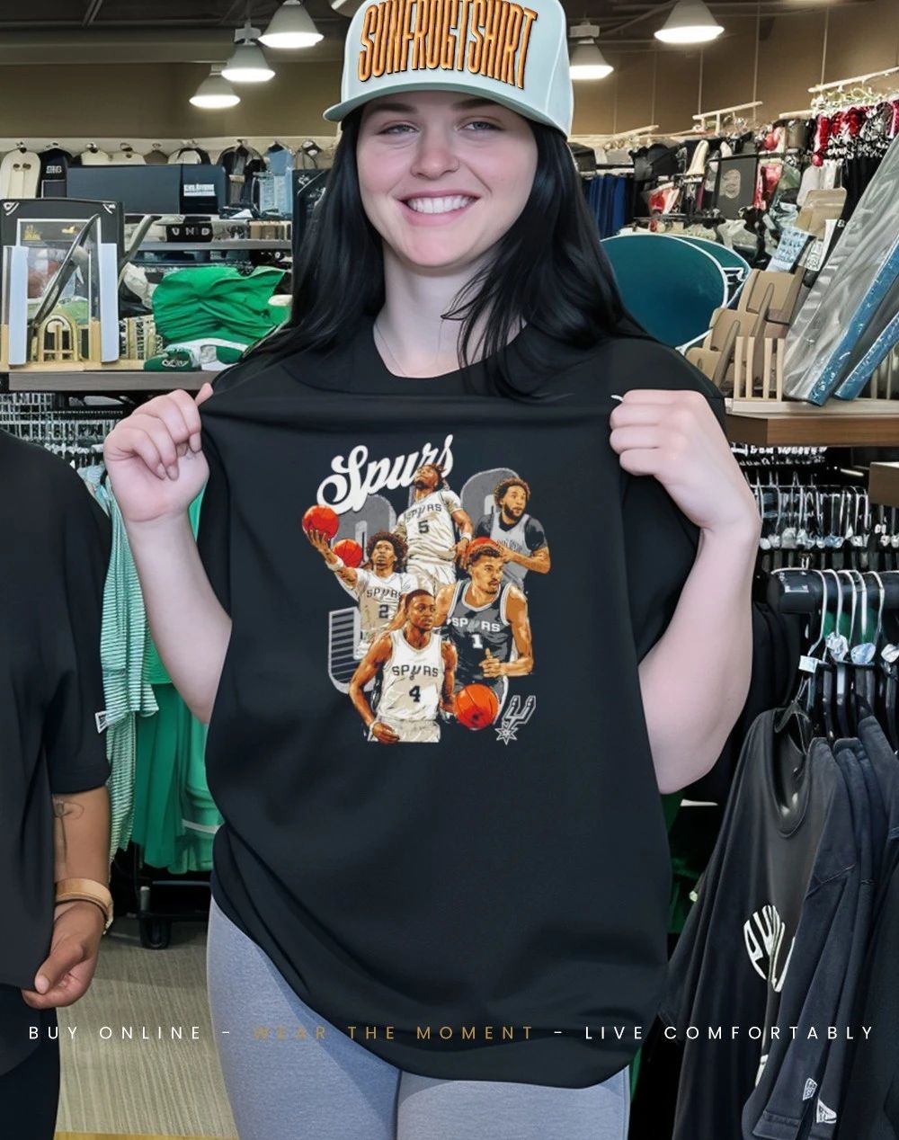 San Antonio Spurs 2026 Playoffs Starting 5 shirt