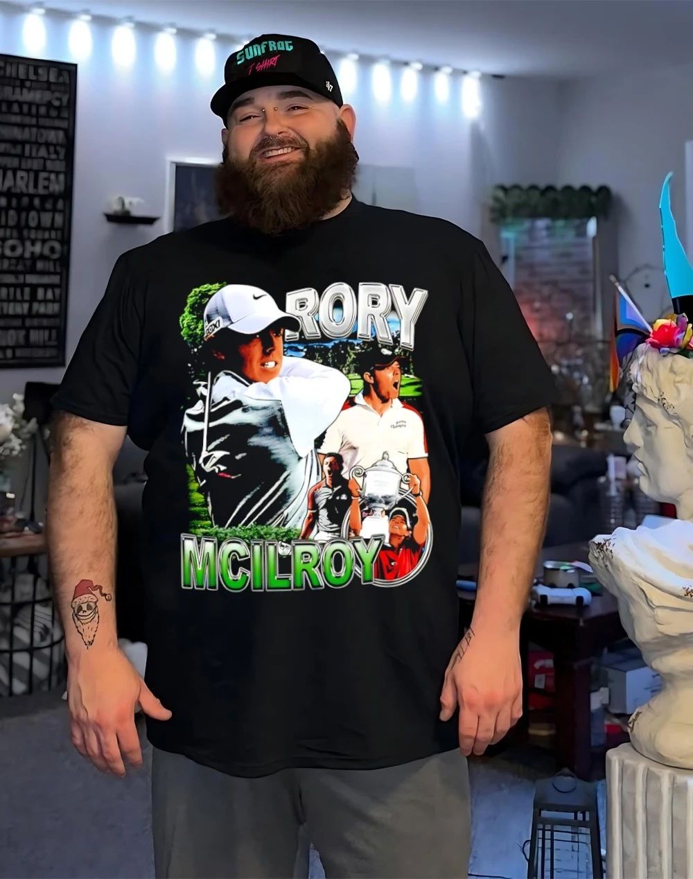 Rory Mcilroy 2026 Grand Slam Winner 90s bootleg shirt