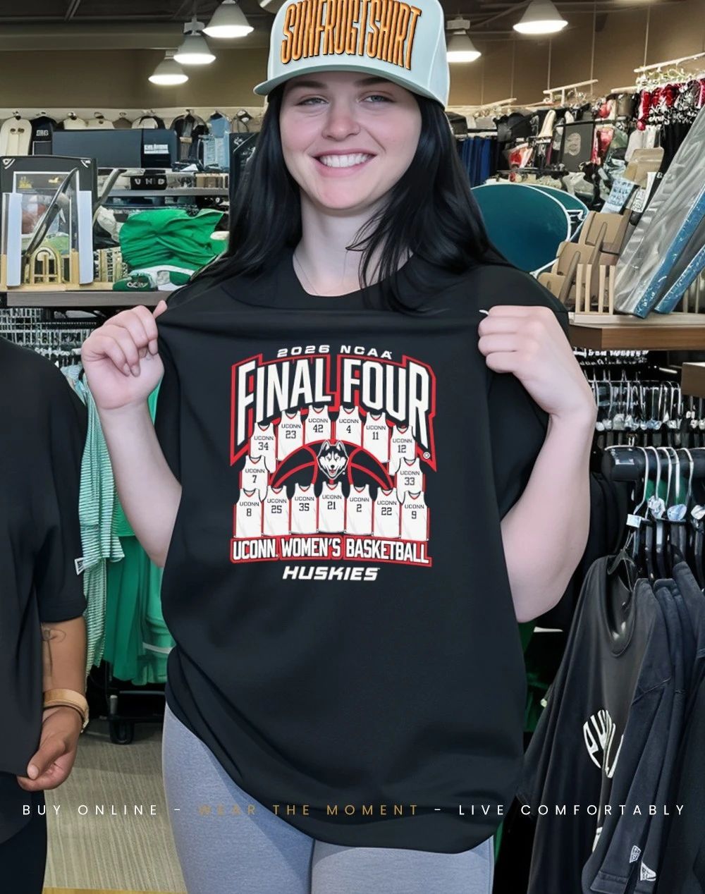 UConn Women’s Basketball 2026 Final Four March Madness Jersey Madness shirt