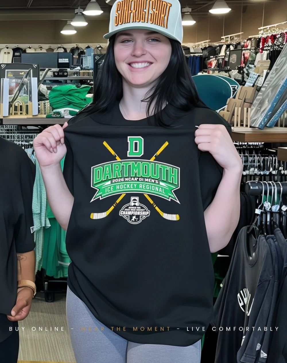 Good Dartmouth Big Green 2026 Ncaa Division I Men’s Ice Hockey Regional logo shirt