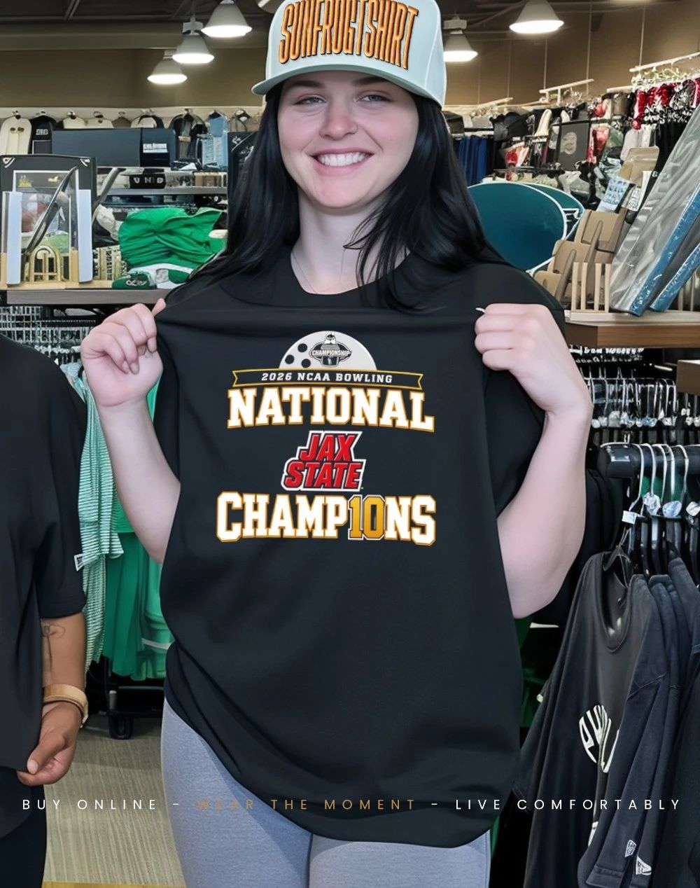 Jacksonville State Gamecocks 2026 NCAA Bowling National Champions shirt