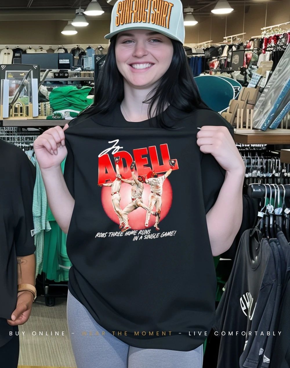 Jo Adell Los Angeles Angels Robbery NHL signature shirt