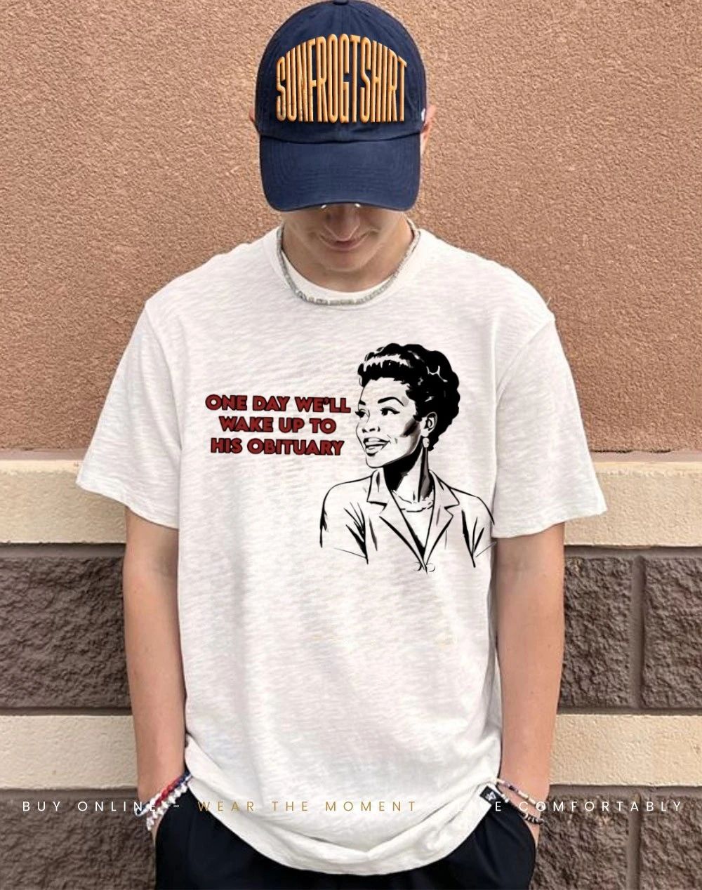 Coretta Scott King one day we will wake up to his obituary shirt