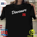 Los Angeles Dodgers Dinosaurs 26 La T-Shirt