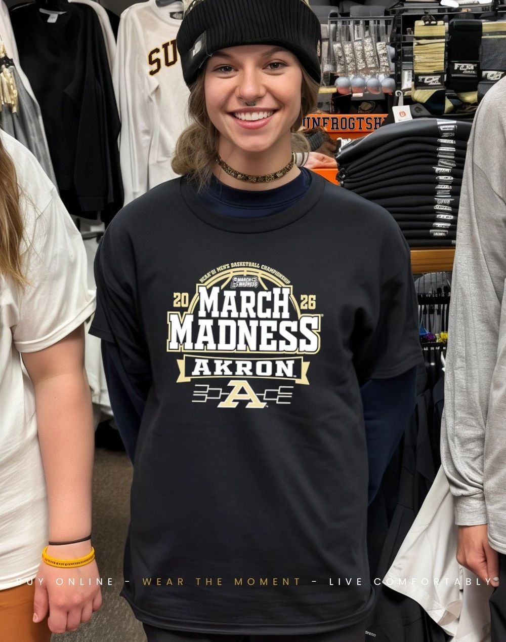 Akron Zips 2026 NCAA Men’s Basketball March Madness Bound shirt