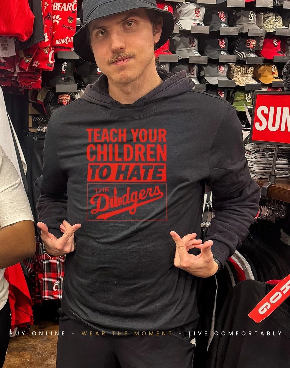 Teach your children to hate the Dodgers shirt