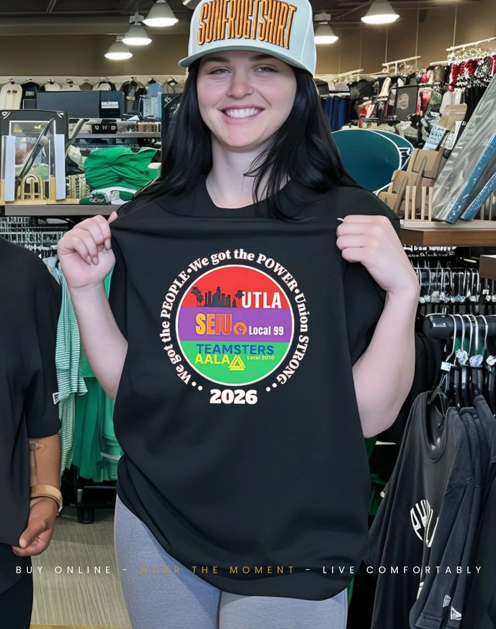 UTLA SEIU AALA Unions Strong we got the Power 2026 shirt