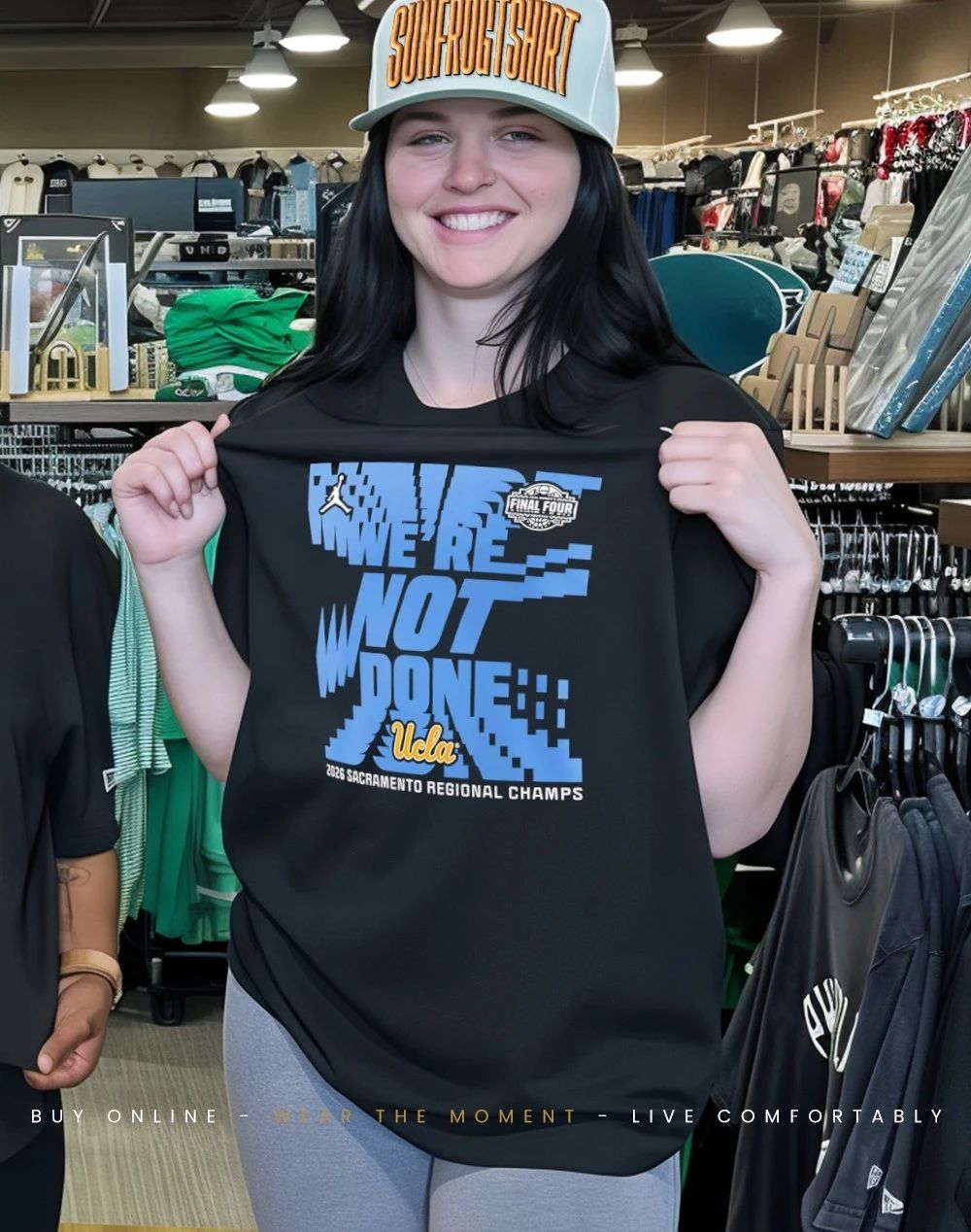 UCLA Bruins 2026 NCAA Women’s Basketball Region Champions shirt