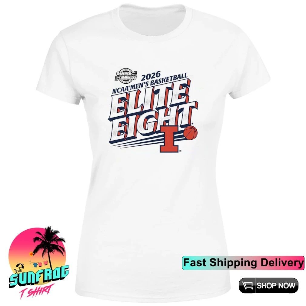 Illinois Men’s Basketball 2026 NCAA Men’s Basketball Elite Eight shirt