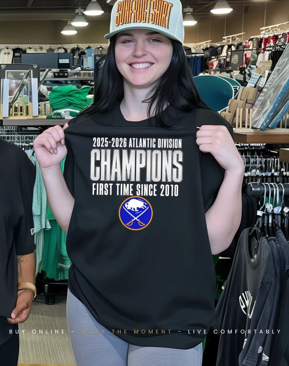 Buffalo Sabres 2026 Atlantic Division Champions First Time Since 2010 shirt