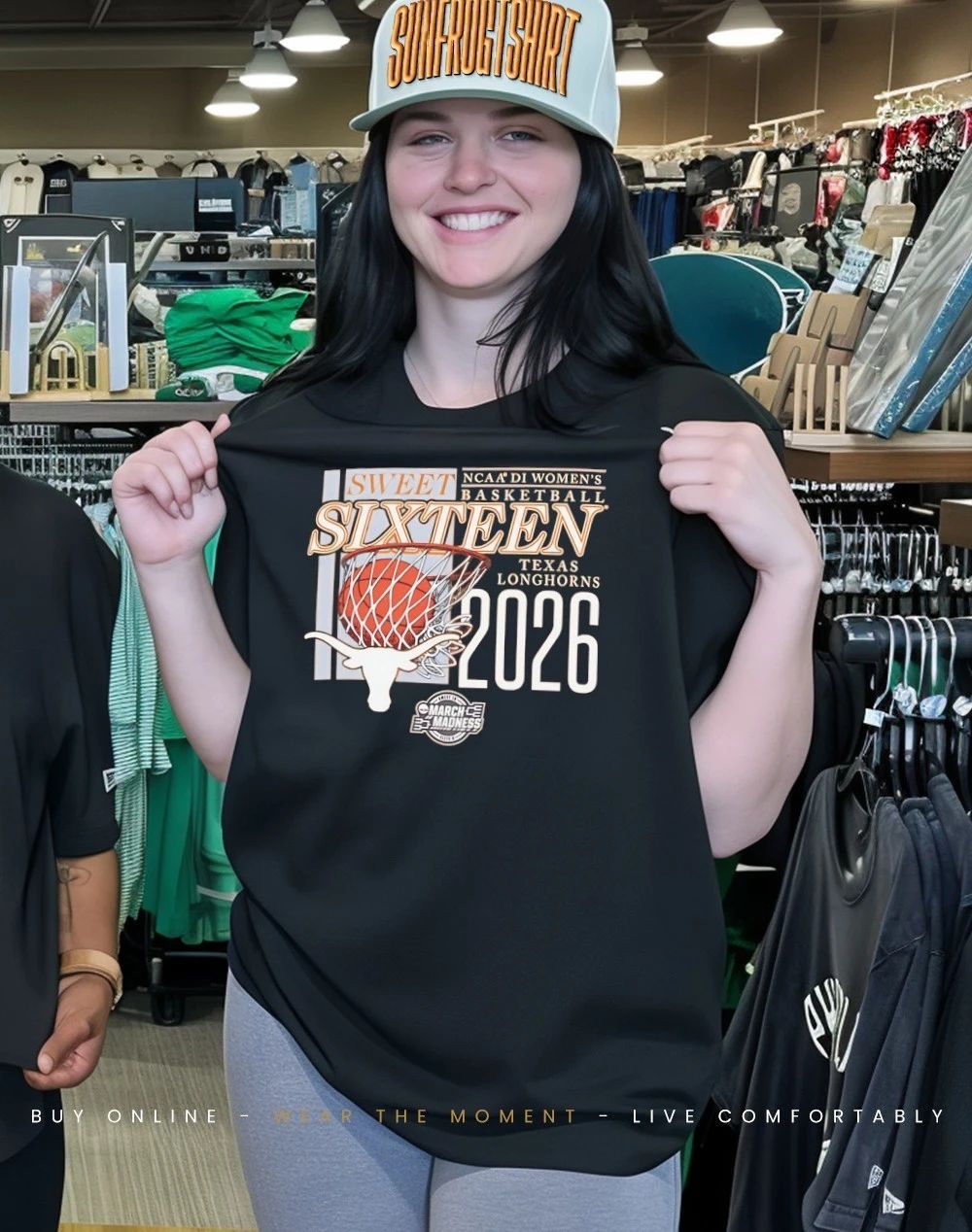 Texas Longhorns NCAA DI Women’s Basketball Sixteen 2026 shirt