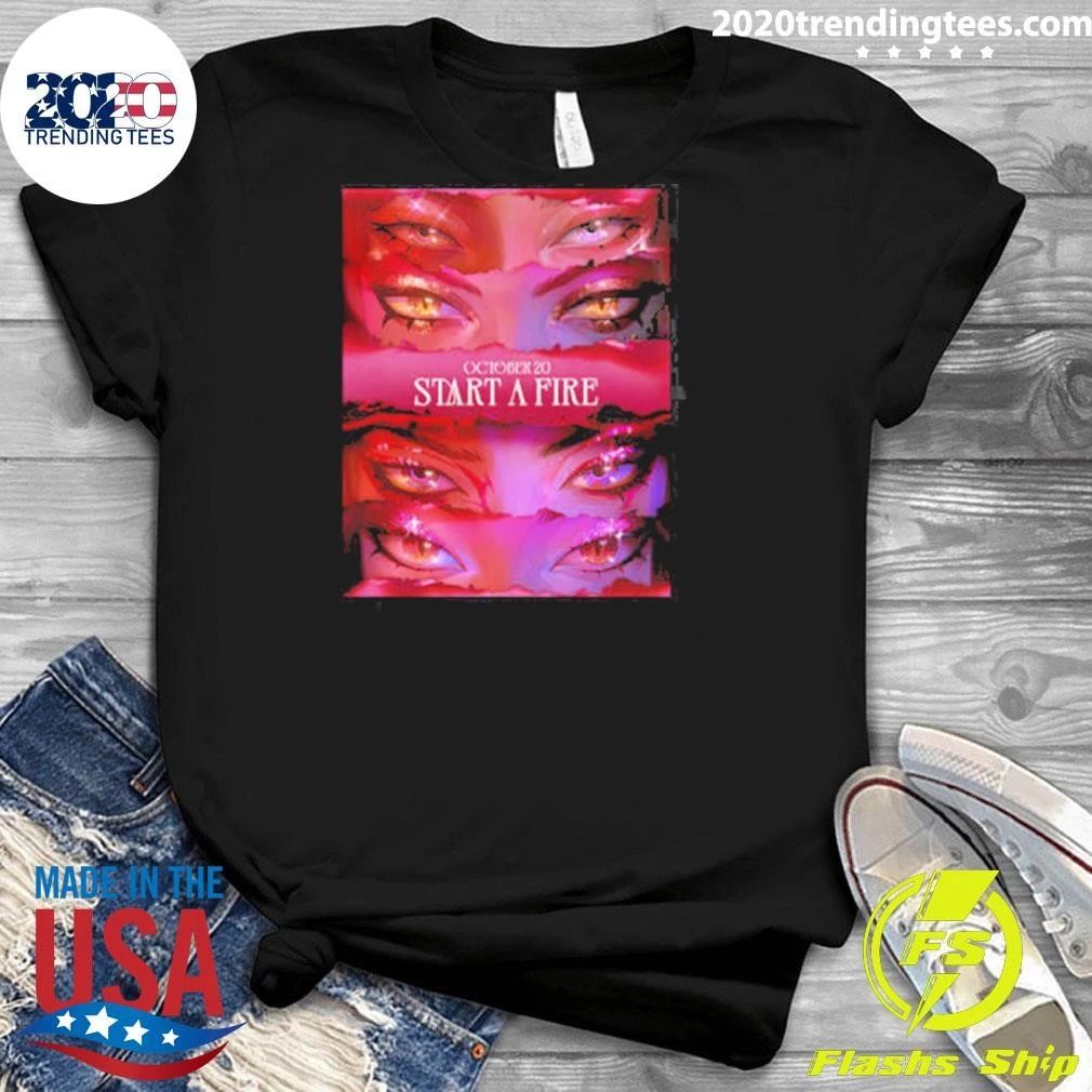 Kda League Of Legends Start A Fire New Song On October 20 2026 Shirt