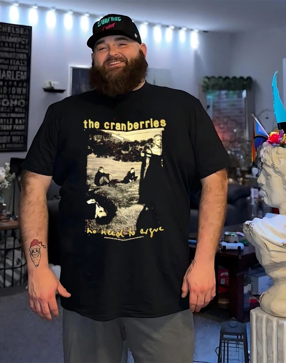 The Cranberries no need to argue graphic shirt