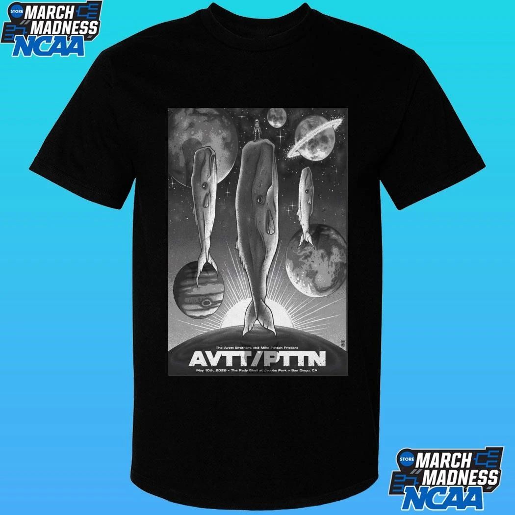 The Avett Brothers With Mike Patton May 10 2026 San Diego Ca Poster Shirt