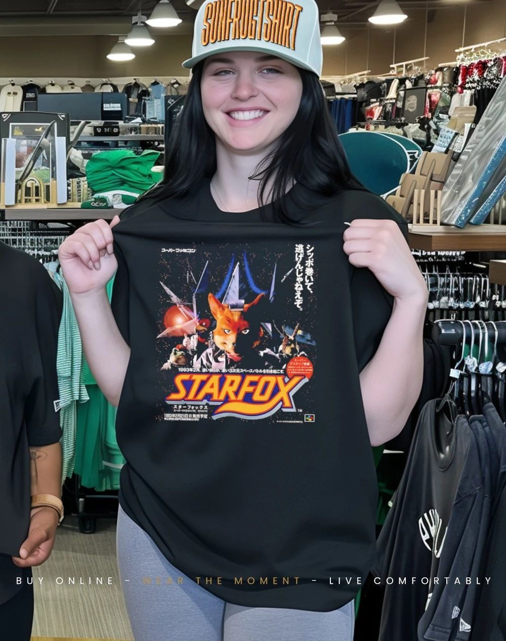 Star Fox McCloud February 1993 incredible 3D space battle shirt